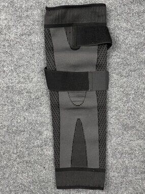 Professional Grade Compression Knee Support Sleeve with Dual Straps